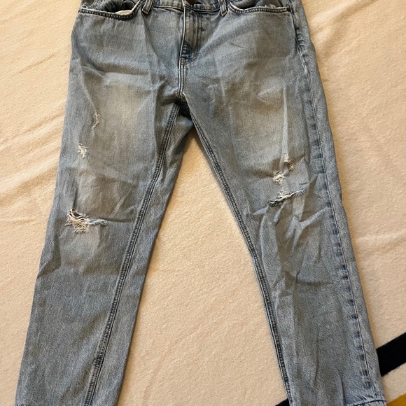 Current/Elliott Distressed Jeans - Picture 1 of 10